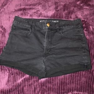 Hi-Rise Jean Shorts